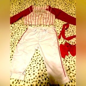 Sexy little baseball player costume